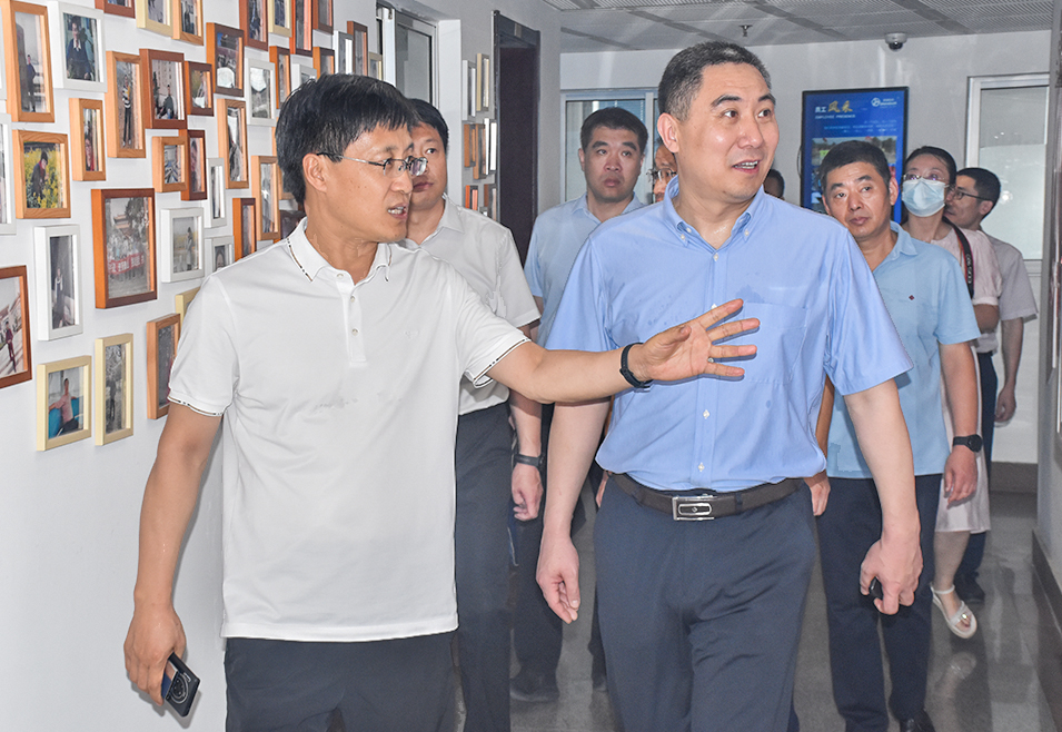 濰坊市司法局領導蒞臨環球軟件調研