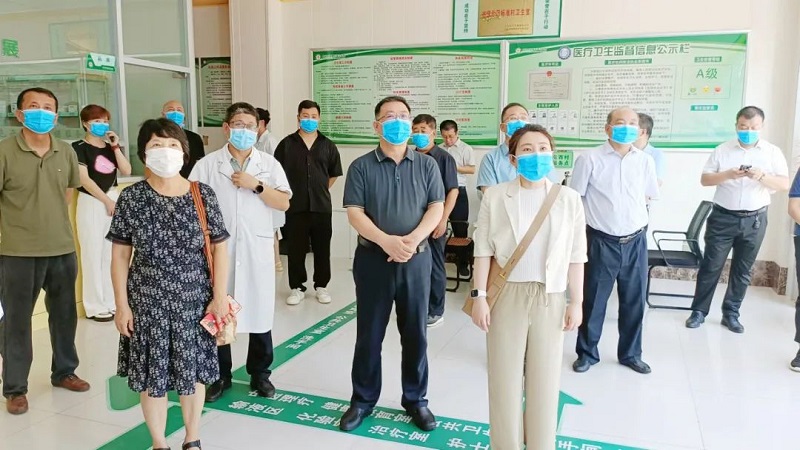 國家衛健委到山東壽光市調研中蓋基層試驗區項目4 國家衛健委到山東壽光市調研中蓋基層試驗區項目4