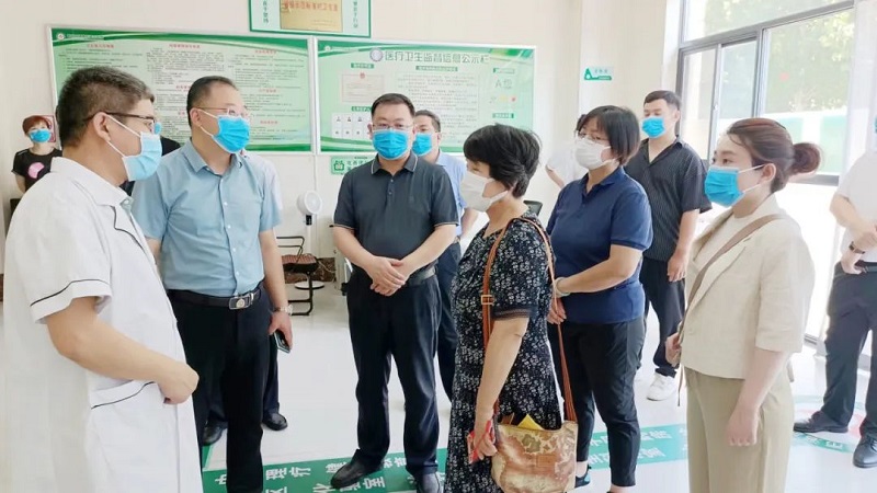 國家衛健委到山東壽光市調研中蓋基層試驗區項目5 國家衛健委到山東壽光市調研中蓋基層試驗區項目5