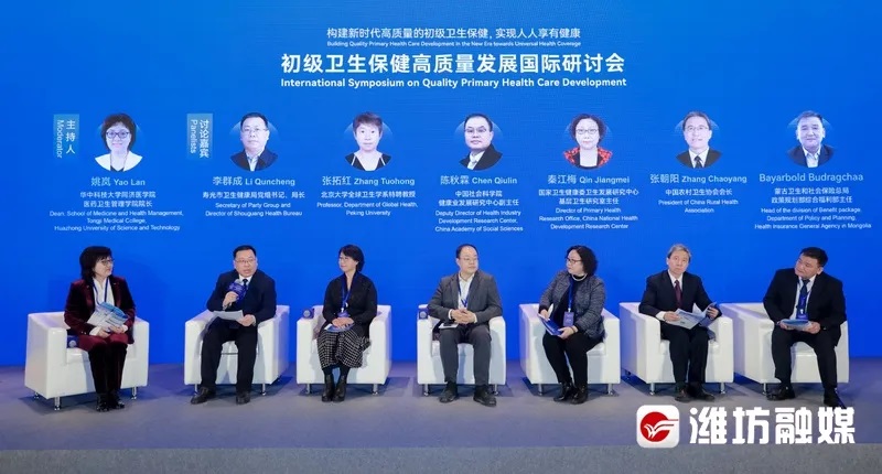 初級衛生保健高質量發展國際研討會現場 初級衛生保健高質量發展國際研討會現場