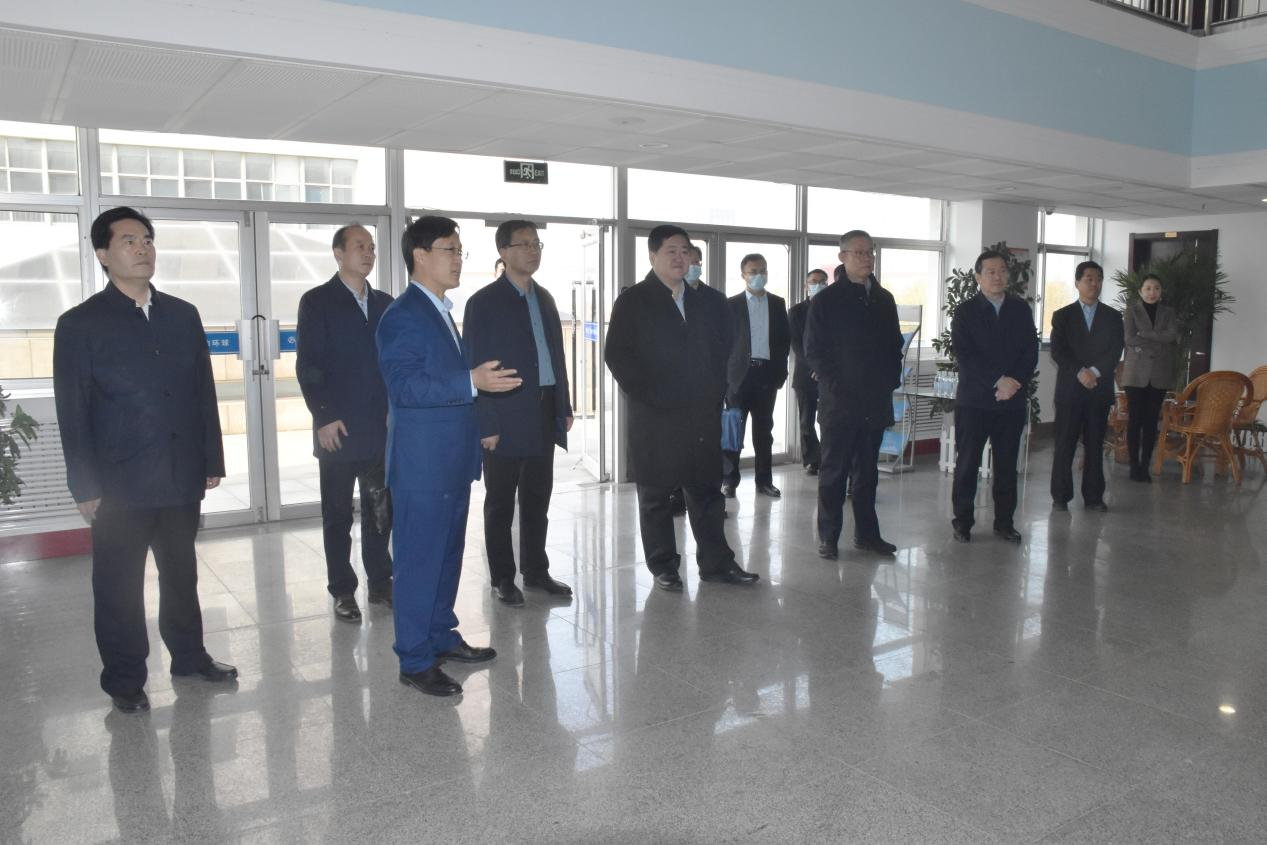 濰坊市政協主席劉建國帶隊蒞臨公司調研