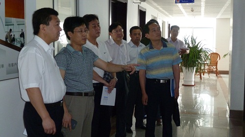 濰坊市人社局、濰坊市人力資源局領導到我公司考察