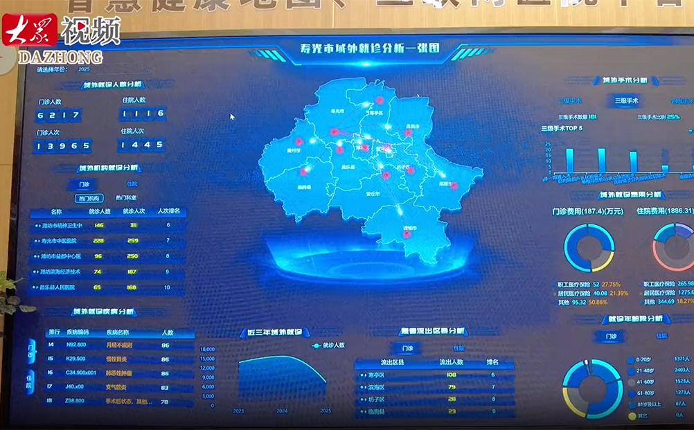 山東唯一!壽光“智慧健康地圖”入選國家級案例